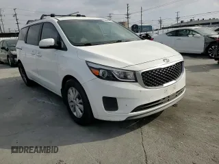 2016 Kia Sedona LX with VIN KNDMB5C18G6116776, listed as a Copart auction lot 53887895 with 87,235 mi miles and Salvage Title. Bid and sale history available at carsss.com. Image 14.