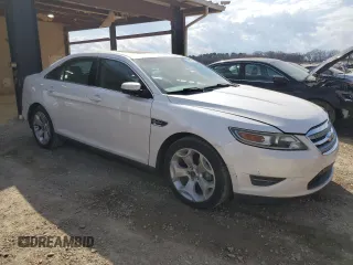 2011 Ford Taurus SEL with VIN 1FAHP2EW9BG128793, listed as a Copart auction lot 48940475 with 121,681 mi miles and Salvage Title. Bid and sale history available at DreamBid. Image 4.