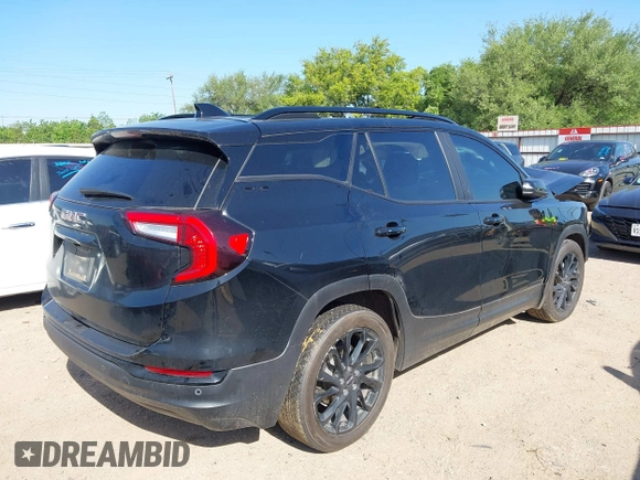 2023 GMC Terrain SLE with VIN 3GKALMEG2PL149763, listed as a IAAI auction lot 41944649 with 65,371 mi miles and . Bid and sale history available at DreamBid. Image 4.