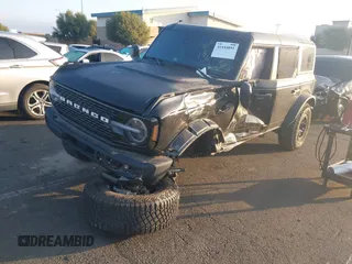 2022 Ford Bronco with VIN 1FMEE5DP2NLB69336, listed as a IAAI auction lot 41444891 with 11,441 mi miles. Bid and sale history available at carsss.com. Image 17.