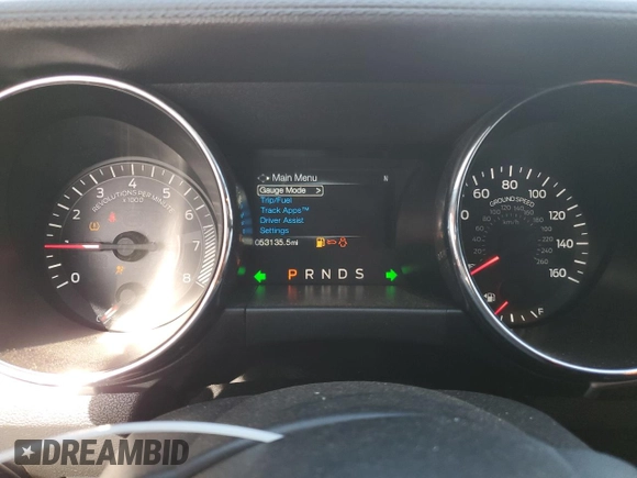 2017 Ford Mustang GT with VIN 1FA6P8CF3H5286712, listed as a Copart auction lot 49548165 with 53,135 mi miles and Salvage Title. Bid and sale history available at carsss.com. Image 9.