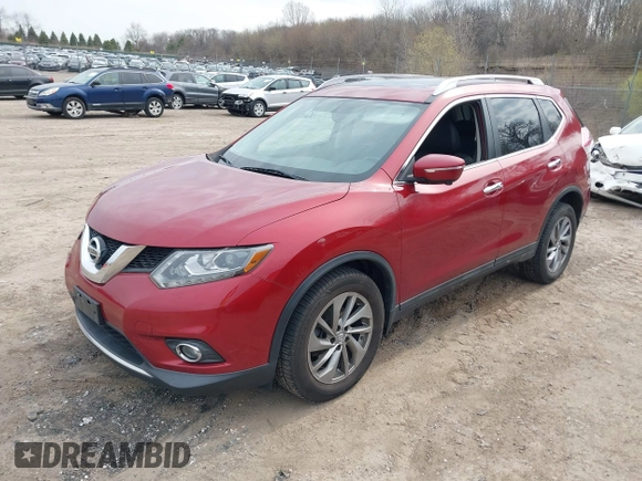 2015 Nissan Rogue SL z VIN 5N1AT2MV4FC811459, wystawiony jako IAAI lot #42061750 z przebiegiem 79 592 mil mil oraz . Historia ofert i sprzedaży dostępna na DreamBid. Obrazek 17.