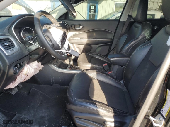 2021 Jeep Compass Latitude with VIN 3C4NJCBB8MT567665, listed as a Copart auction lot 86299094 with 78,149 mi miles and Clean Title. Bid and sale history available at carsss.com. Image 7.