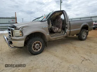 2005 Ford F-250 XL with VIN 1FTNF21565EC22272, listed as a Copart auction lot 88676455 with Not Provided miles and Salvage Title. Bid and sale history available at DreamBid. Image 1.