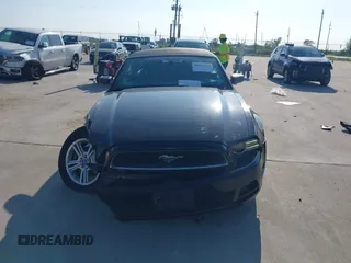 2014 Ford Mustang V6 with VIN 1ZVBP8EM3E5314313, listed as a IAAI auction lot 40358026 with 75,237 mi miles. Bid and sale history available at carsss.com. Image 12.