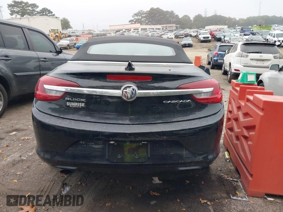 2017 Buick Cascada Premium with VIN W04WH3N54HG018409, listed as a IAAI auction lot 40767078 with 80,974 mi miles and . Bid and sale history available at DreamBid. Image 16.