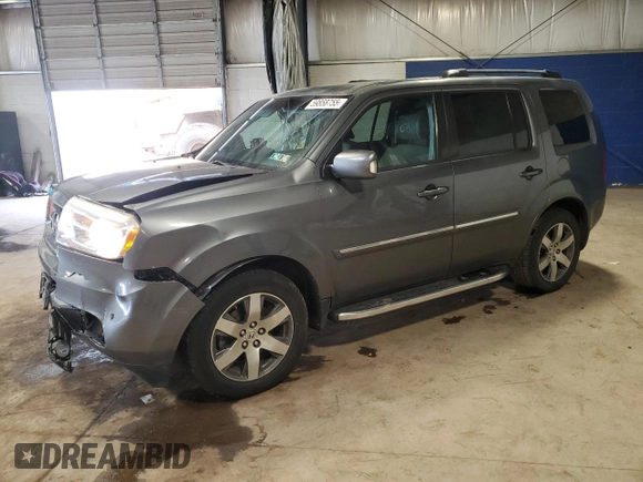 2013 Honda Pilot Touring z VIN 5FNYF3H91DB034638, wystawiony jako Copart lot #59858755 z przebiegiem 115 445 mil mil oraz Szkoda całkowita • Salvage title. Historia ofert i sprzedaży dostępna na DreamBid. Obrazek 1.