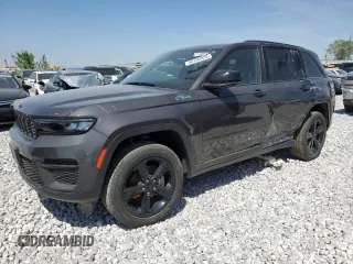 2024 Jeep Grand Cherokee Altitude с VIN 1C4RJHAG4RC110687, выставлен на аукционе Copart как лот 44150325 с пробегом 12 365 миль миль и Списание • Salvage title. История ставок и продаж доступна на DreamBid. Изображение 1.