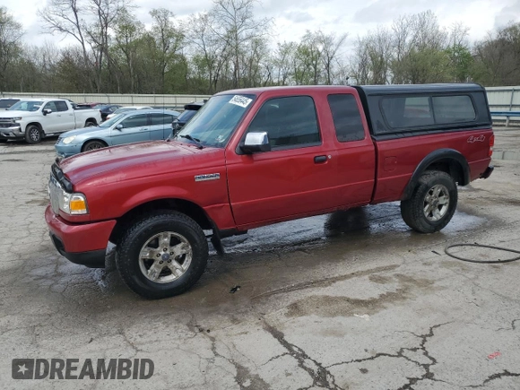 2006 Ford Ranger XLT with VIN 1FTZR45E96PA38979, listed as a Copart auction lot 54656445 with 131,442 mi miles and Salvage Title. Bid and sale history available at carsss.com. Image 1.