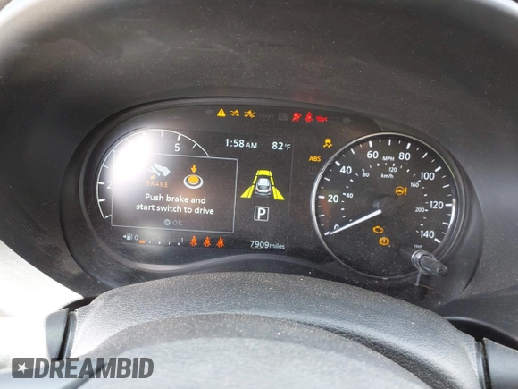 2023 Nissan Kicks SV with VIN 3N1CP5CVXPL514953, listed as a IAAI auction lot 42152057 with 7,909 mi miles and . Bid and sale history available at DreamBid. Image 7.