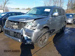 2020 Nissan Armada SL with VIN JN8AY2NC6LX516391, listed as a IAAI auction lot 41136631 with 126,722 mi miles. Bid and sale history available at carsss.com. Image 17.