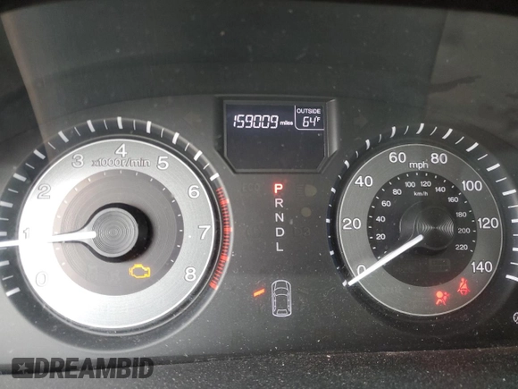 2012 Honda Odyssey EX with VIN 5FNRL5H48CB085176, listed as a Copart auction lot 45870305 with 159,009 mi miles and Salvage Title. Bid and sale history available at DreamBid. Image 9.