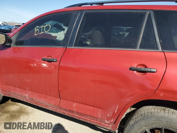 2012 Toyota RAV4 with VIN 2T3BF4DV0CW201756, listed as a Copart auction lot 46877485 with 0 mi miles and Clean Title. Bid and sale history available at carsss.com. Image 8.