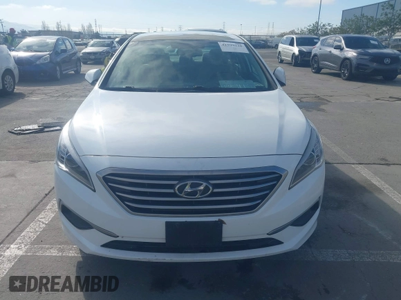 2016 Hyundai Sonata SE with VIN 5NPE24AF7GH345145, listed as a IAAI auction lot 41999228 with 76,917 mi miles and . Bid and sale history available at carsss.com. Image 11.