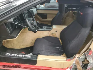 1986 Chevrolet Corvette with VIN 1G1YY6786G5906444, listed as a Copart auction lot 80259824 with 98,783 mi miles and Salvage Title. Bid and sale history available at carsss.com. Image 7.