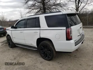 2017 GMC Yukon SLT with VIN 1GKS2BKC7HR176576, listed as a Copart auction lot 49887095 with 121,246 mi miles and Salvage Title. Bid and sale history available at carsss.com. Image 2.