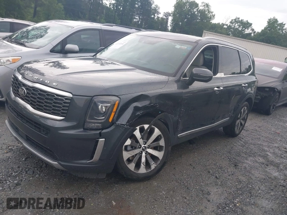 2021 Kia Telluride S with VIN 5XYP64HC8MG127498, listed as a IAAI auction lot 42371890 with 100,748 mi miles and . Bid and sale history available at DreamBid. Image 17.