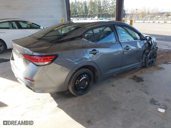 2021 Nissan Sentra SV with VIN 3N1AB8CVXMY294221, listed as a IAAI auction lot 40911332 with 36,841 mi miles. Bid and sale history available at carsss.com. Image 4.