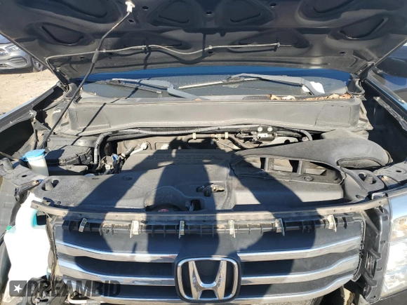 2012 Honda Pilot Touring with VIN 5FNYF4H96CB076730, listed as a Copart auction lot 50161785 with 108,038 mi miles and Salvage Title. Bid and sale history available at DreamBid. Image 14.