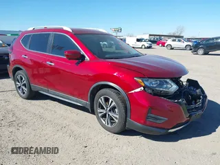 2019 Nissan Rogue SL with VIN 5N1AT2MT7KC799235, listed as a IAAI auction lot 41421764 with 42,558 mi miles and . Bid and sale history available at DreamBid. Image 1.