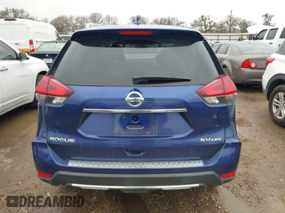 2018 Nissan Rogue SV with VIN JN8AT2MV7JW307875, listed as a IAAI auction lot 41559751 with 76,831 mi miles. Bid and sale history available at carsss.com. Image 16.