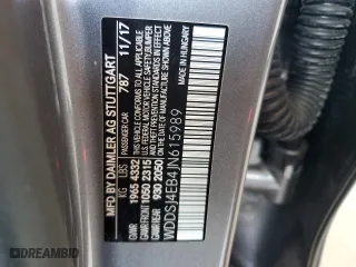 2018 Mercedes-Benz CLA with VIN WDDSJ4EB4JN615989, listed as a Copart auction lot 52168595 with 47,286 mi miles and Non Repairable. Bid and sale history available at carsss.com. Image 13.