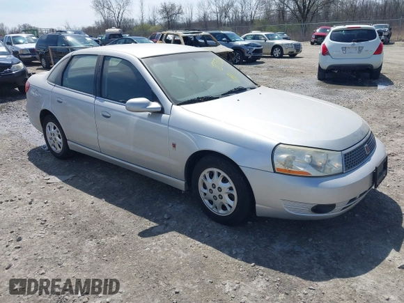2003 Saturn LS with VIN 1G8JU54F63Y577510, listed as a IAAI auction lot 42158065 with 190,469 mi miles. Bid and sale history available at carsss.com. Image 1.