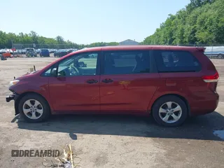 2012 Toyota Sienna with VIN 5TDZK3DC2CS193258, listed as a IAAI auction lot 42550843 with 158,761 mi miles and . Bid and sale history available at DreamBid. Image 15.
