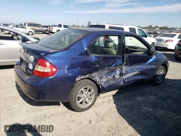 2002 Toyota Prius with VIN JT2BK12U320049746, listed as a Copart auction lot 56482984 with 186,642 mi miles and Salvage Title. Bid and sale history available at carsss.com. Image 3.