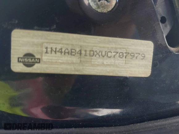 1997 Nissan Sentra XE with VIN 1N4AB41DXVC707979, listed as a IAAI auction lot 42493334 with 112,078 mi miles and . Bid and sale history available at DreamBid. Image 9.