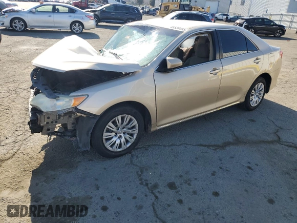2012 Toyota Camry L with VIN 4T4BF1FK9CR168594, listed as a Copart auction lot 48526465 with 245,352 mi miles and Salvage Title. Bid and sale history available at DreamBid. Image 1.