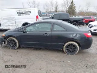 2008 Honda Civic Cpe LX with VIN 2HGFG11668H550200, listed as a IAAI auction lot 42009260 with 179,896 mi miles. Bid and sale history available at carsss.com. Image 14.