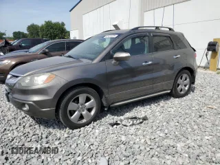 2007 Acura RDX Tech Pkg with VIN 5J8TB18577A001049, listed as a Copart auction lot 52401675 with 203,573 mi miles and Salvage Title. Bid and sale history available at carsss.com. Image 1.