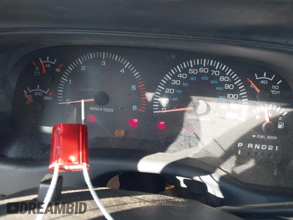 1998 Dodge Durango with VIN 1B4HS28ZXWF163866, listed as a IAAI auction lot 41984084 with 243,096 mi miles and . Bid and sale history available at DreamBid. Image 7.