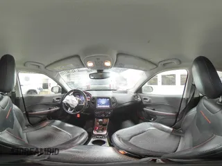 2020 Jeep Compass Trailhawk with VIN 3C4NJDDB3LT112028, listed as a Copart auction lot 45790115 with 86,703 mi miles and Salvage Title. Bid and sale history available at carsss.com. Image 14.