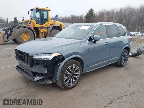 2020 Volvo XC90 Momentum with VIN YV4A22PK7L1539518, listed as a IAAI auction lot 41665899 with 59,883 mi miles. Bid and sale history available at carsss.com. Image 19.