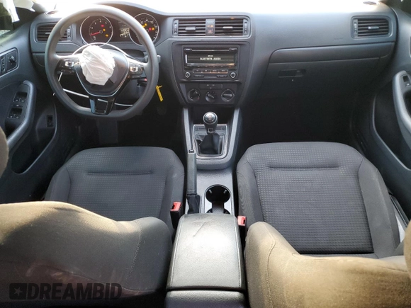 2015 Volkswagen Jetta S with VIN 3VW1K7AJ6FM201628, listed as a Copart auction lot 58118465 with 95,360 mi miles and Salvage title. Bid and sale history available at DreamBid. Image 8.