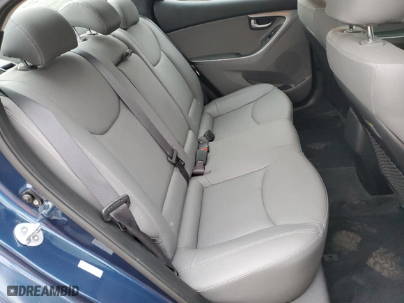 2015 Hyundai Elantra Limited with VIN KMHDH4AE2FU424014, listed as a Copart auction lot 49091015 with 46,928 mi miles and Salvage Title. Bid and sale history available at carsss.com. Image 10.