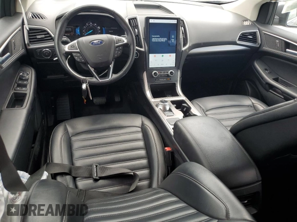 2023 Ford Edge SEL with VIN 2FMPK4J92PBA31333, listed as a Copart auction lot 53718915 with 45,217 mi miles and Salvage Title. Bid and sale history available at carsss.com. Image 8.