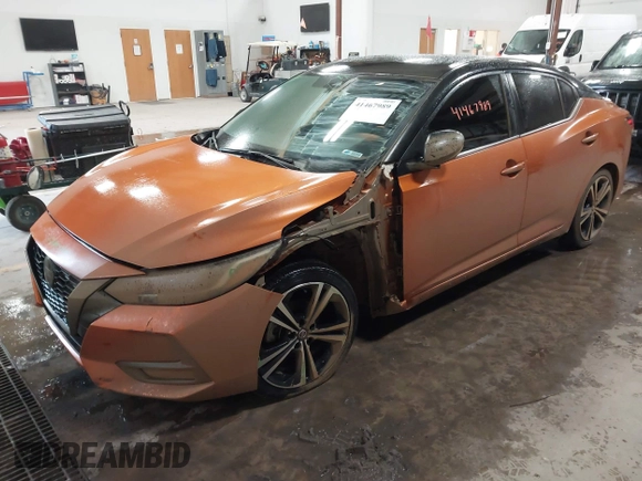 2020 Nissan Sentra SR with VIN 3N1AB8DV6LY304630, listed as a IAAI auction lot 41467989 with 64,758 mi miles and . Bid and sale history available at DreamBid. Image 18.