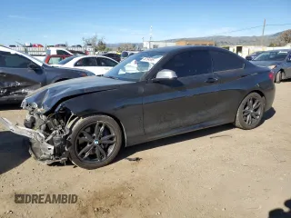 2016 BMW 2 Series M235i with VIN WBA1J7C52GV359197, listed as a Copart auction lot 46194565 with 119,380 mi miles and Salvage Title. Bid and sale history available at carsss.com. Image 1.