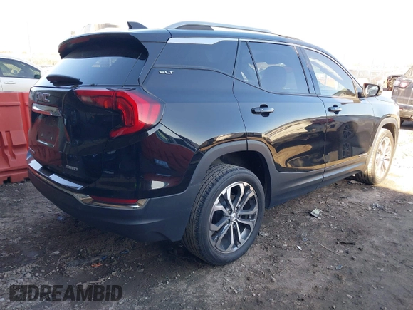 2021 GMC Terrain SLT with VIN 3GKALVEVXML340119, listed as a IAAI auction lot 41398170 with 72,564 mi miles and . Bid and sale history available at carsss.com. Image 4.