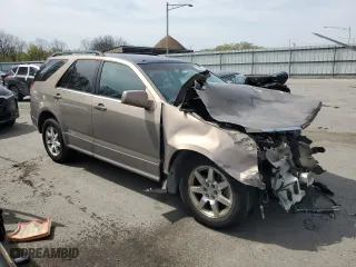 2006 Cadillac SRX with VIN 1GYEE637560216299, listed as a Copart auction lot 53553565 with 0 mi miles and Salvage Title. Bid and sale history available at carsss.com. Image 4.