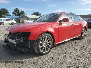 2014 Audi A4 Premium Plus with VIN WAUEFAFL7EN015050, listed as a Copart auction lot 85311504 with 97,326 mi miles and Salvage Title. Bid and sale history available at carsss.com. Image 1.
