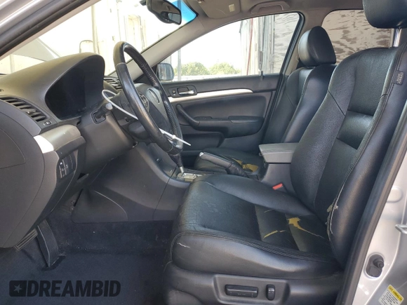 2005 Acura TSX with VIN JH4CL96995C009623, listed as a Copart auction lot 64754885 with 189,295 mi miles and Salvage title. Bid and sale history available at DreamBid. Image 7.