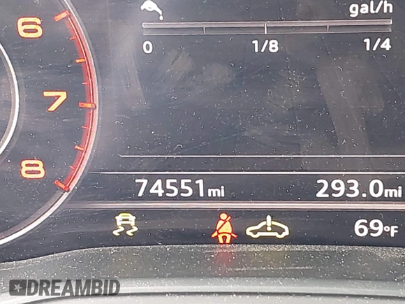 2018 Audi A4 Premium Plus with VIN WAULMAF48JA090847, listed as a IAAI auction lot 41389591 with 74,551 mi miles. Bid and sale history available at carsss.com. Image 15.