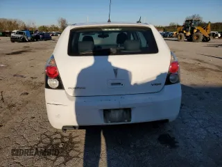 2009 Pontiac Vibe w/1SB with VIN 5Y2SP67059Z422030, listed as a Copart auction lot 80166944 with 207,426 mi miles and Salvage Title. Bid and sale history available at carsss.com. Image 6.