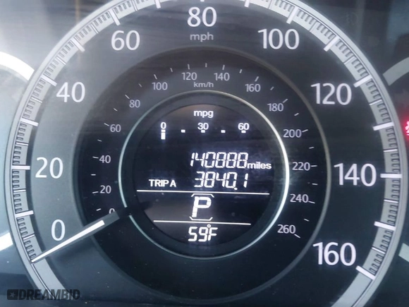 2015 Honda Accord Sedan EX-L with VIN 1HGCR2F87FA201863, listed as a IAAI auction lot 41867958 with 140888 miles. Bid and sale history available at carsss.com. Image 7.