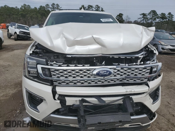 2019 Ford Expedition Platinum with VIN 1FMJU1MT9KEA71167, listed as a Copart auction lot 45425605 with 49,488 mi miles and Salvage Title. Bid and sale history available at carsss.com. Image 5.