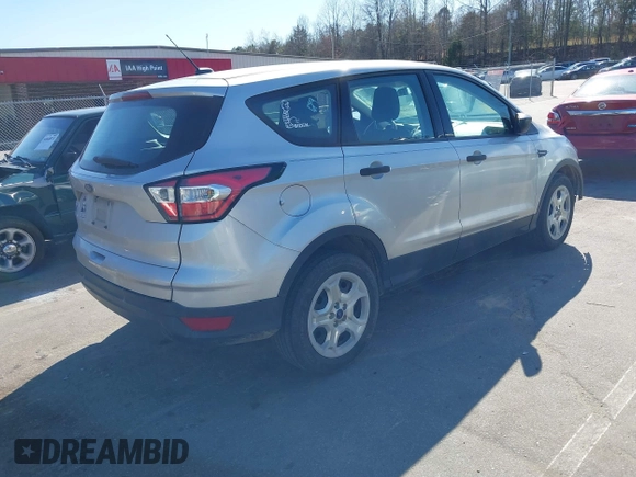 2018 Ford Escape S with VIN 1FMCU0F77JUA16675, listed as a IAAI auction lot 41866472 with 191,467 mi miles. Bid and sale history available at carsss.com. Image 4.